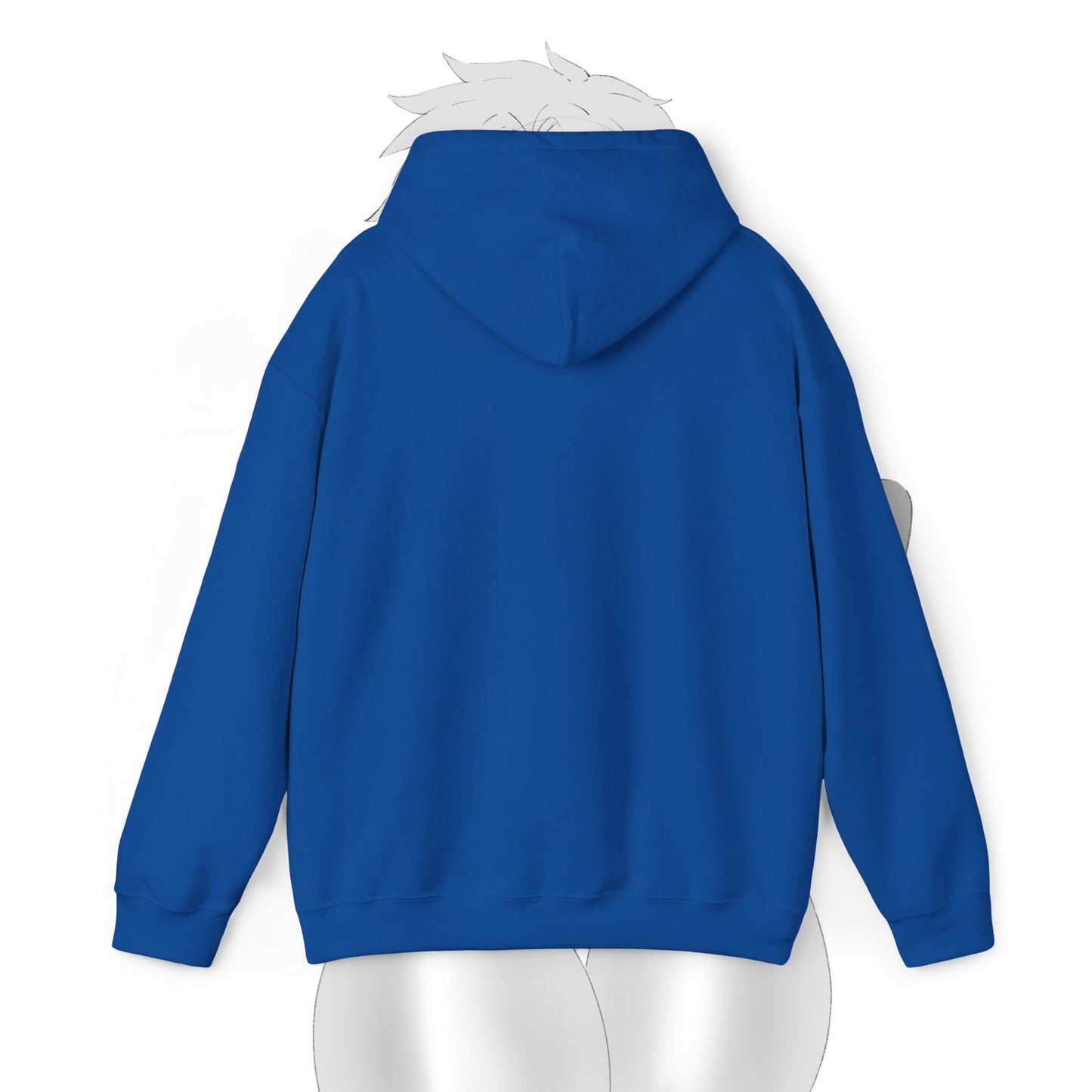 Unisex Heavy Blend™ Thicc Anime Girl Hooded