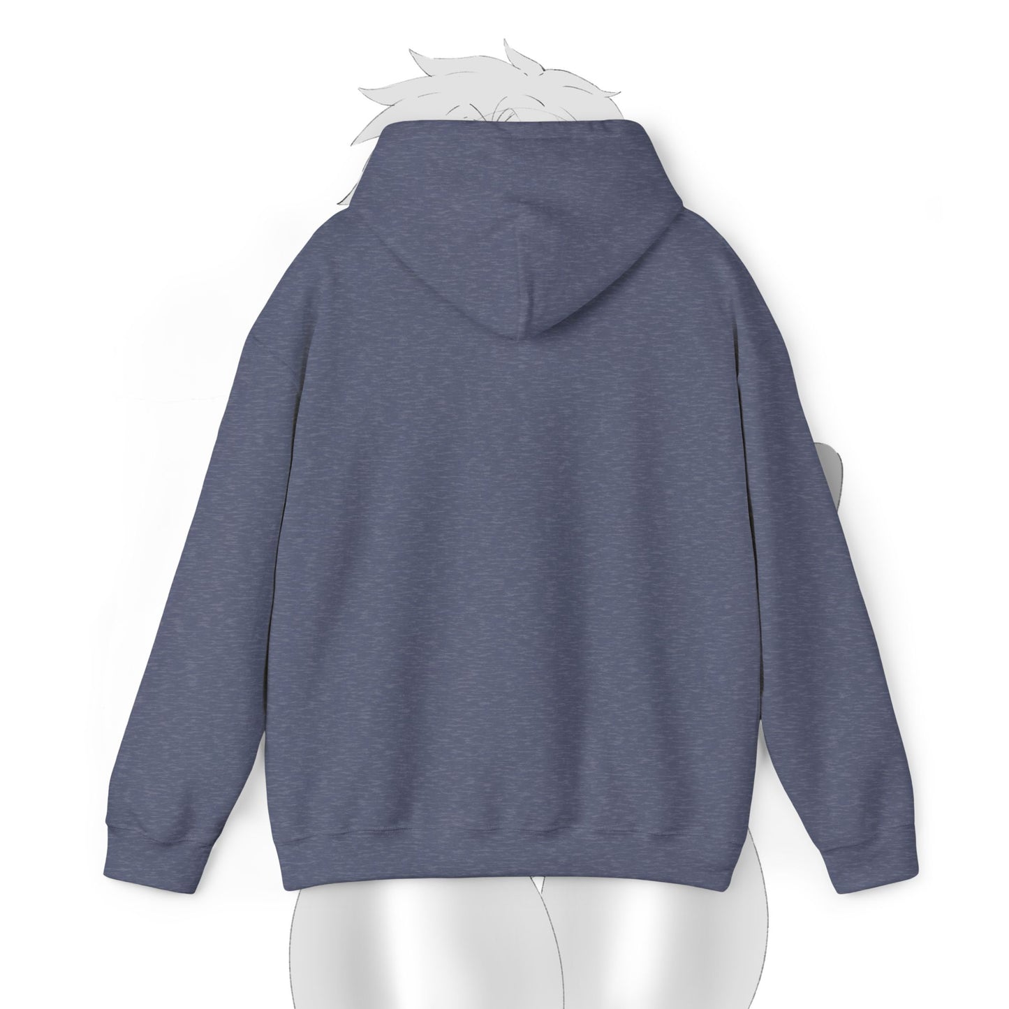 Unisex Heavy Blend™ Thicc Anime Girl Hooded