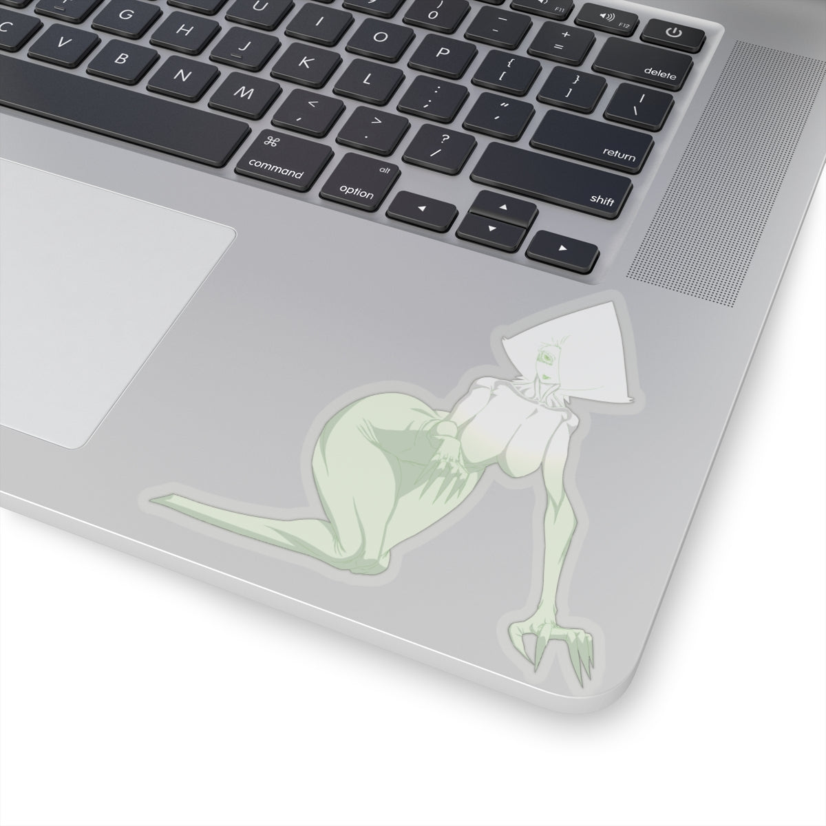 Kiss-Cut Thicc Alien Girl Stickers