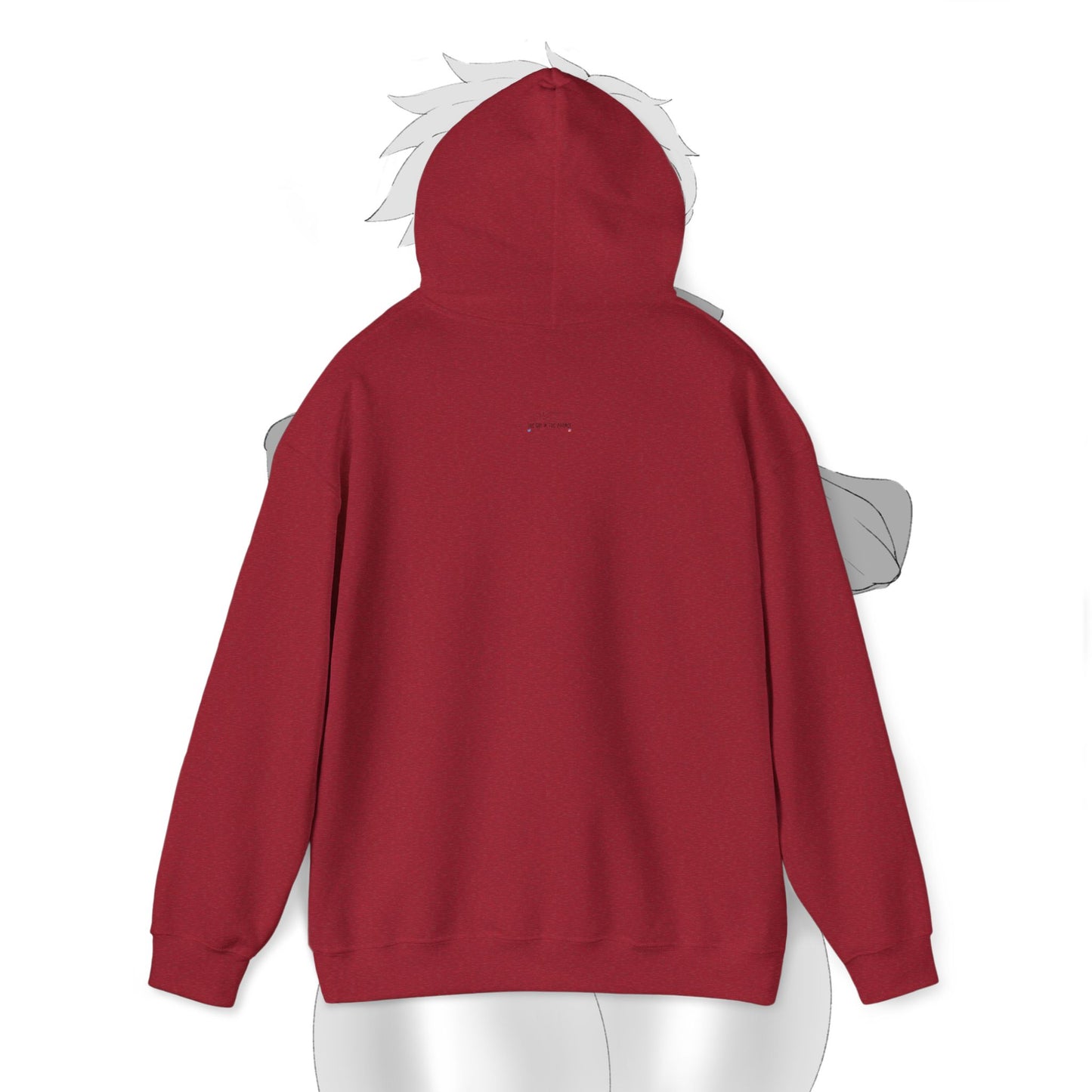 Unisex Heavy Blend™ Thicc Anime Girl Hooded