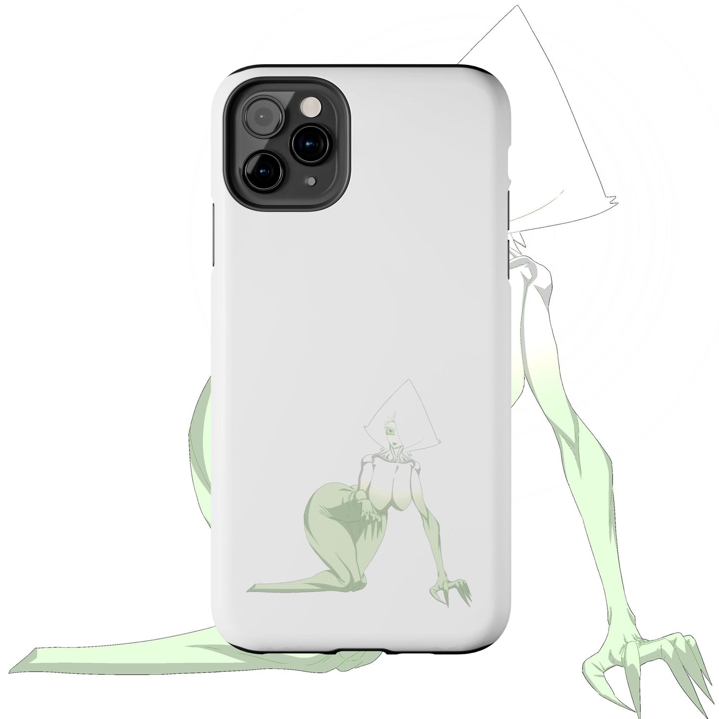 Tough Thicc Alien Girl Phone Cases