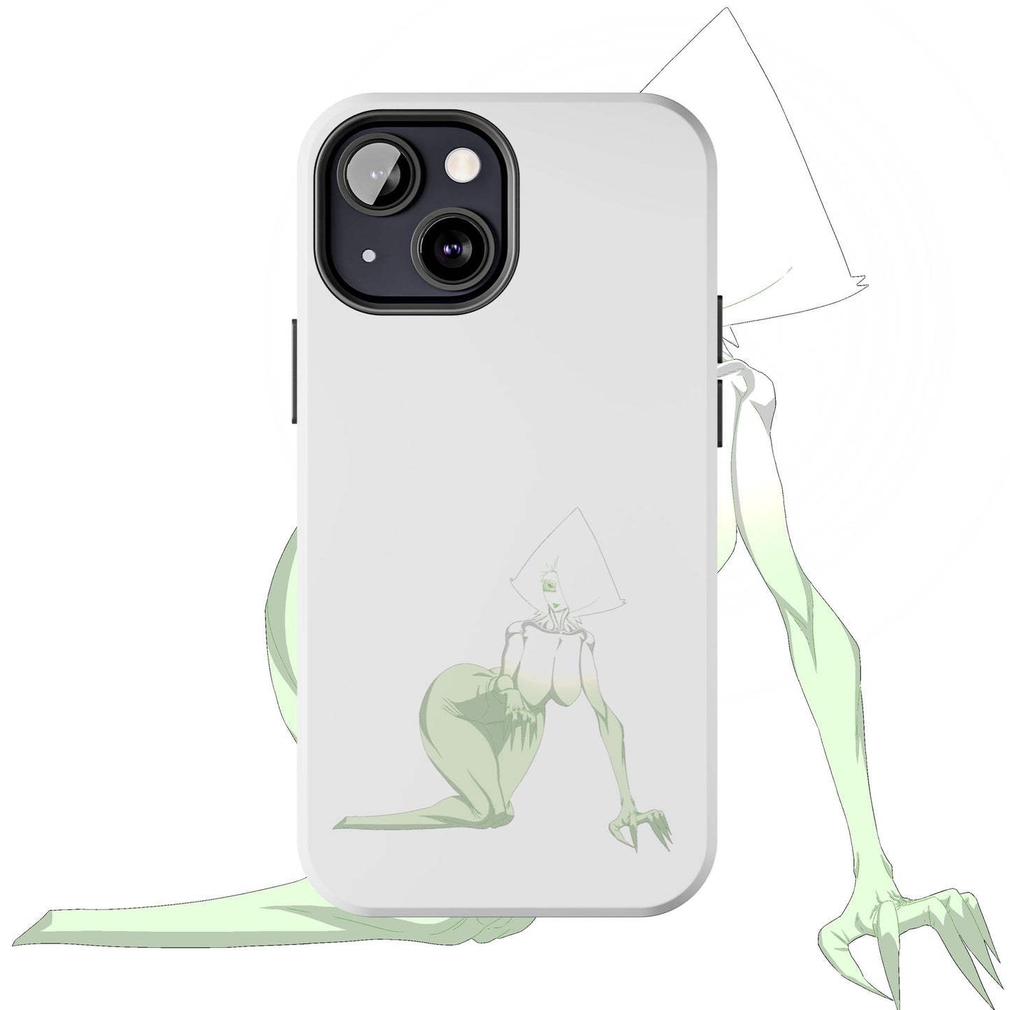 Tough Thicc Alien Girl Phone Cases