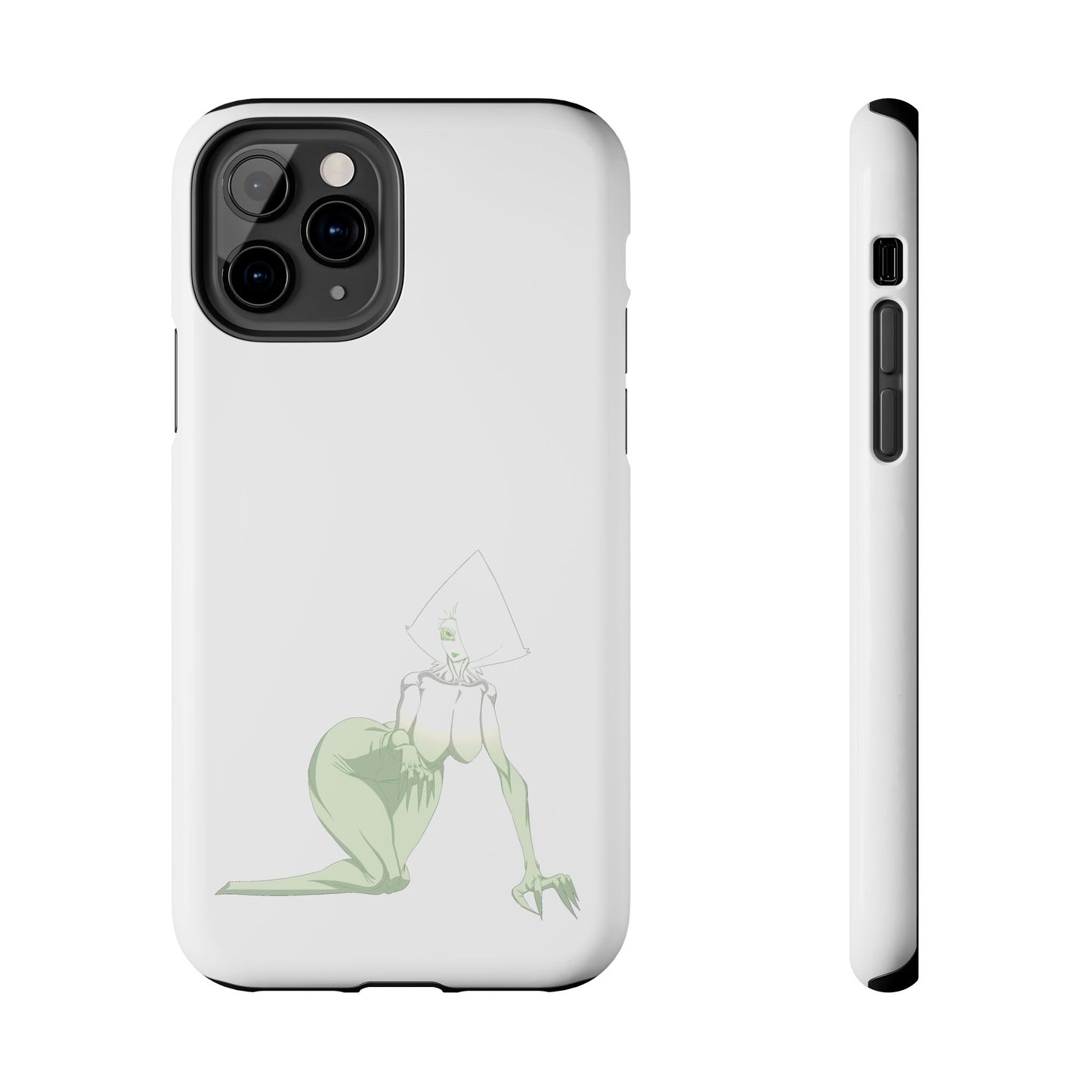 Tough Thicc Alien Girl Phone Cases