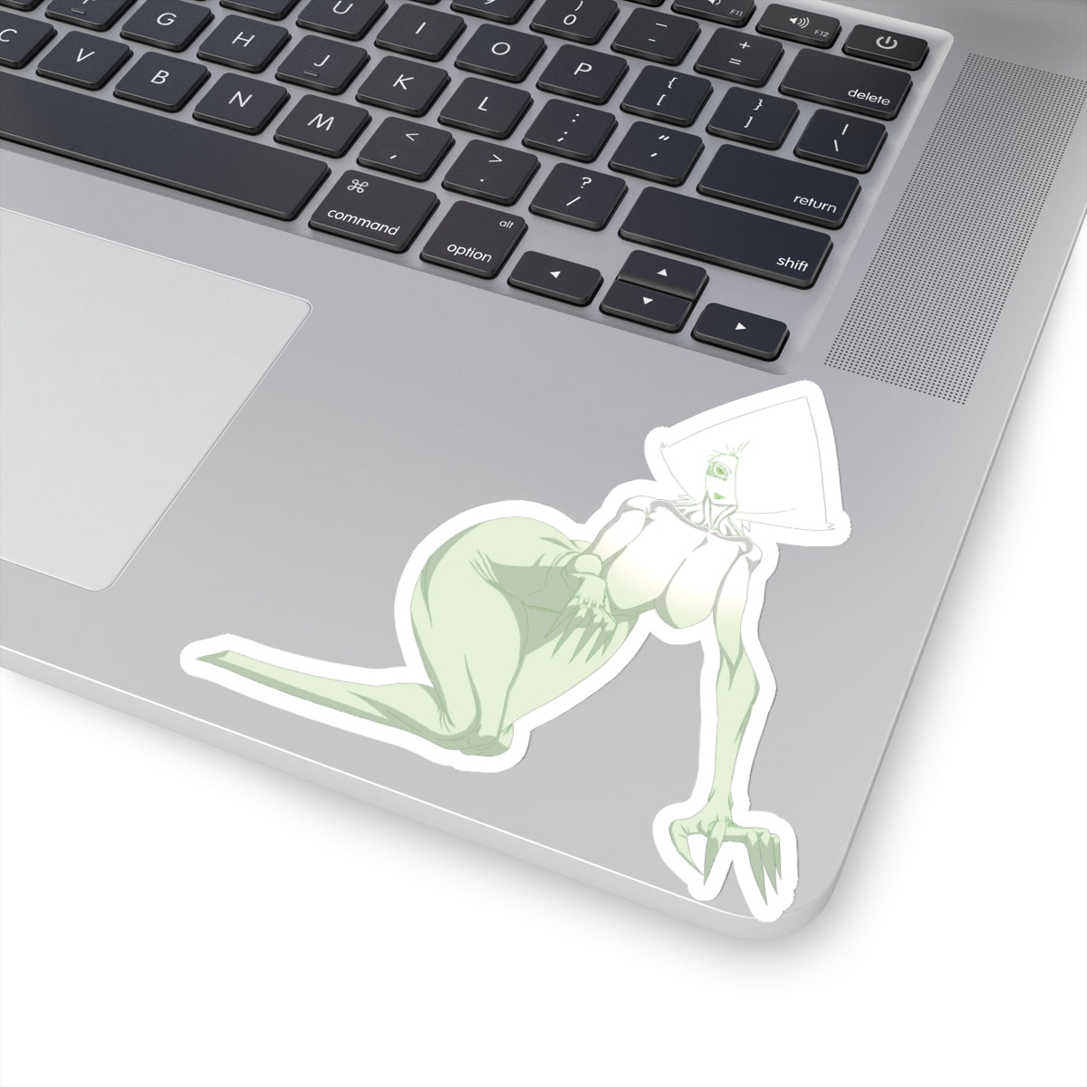 Kiss-Cut Thicc Alien Girl Stickers