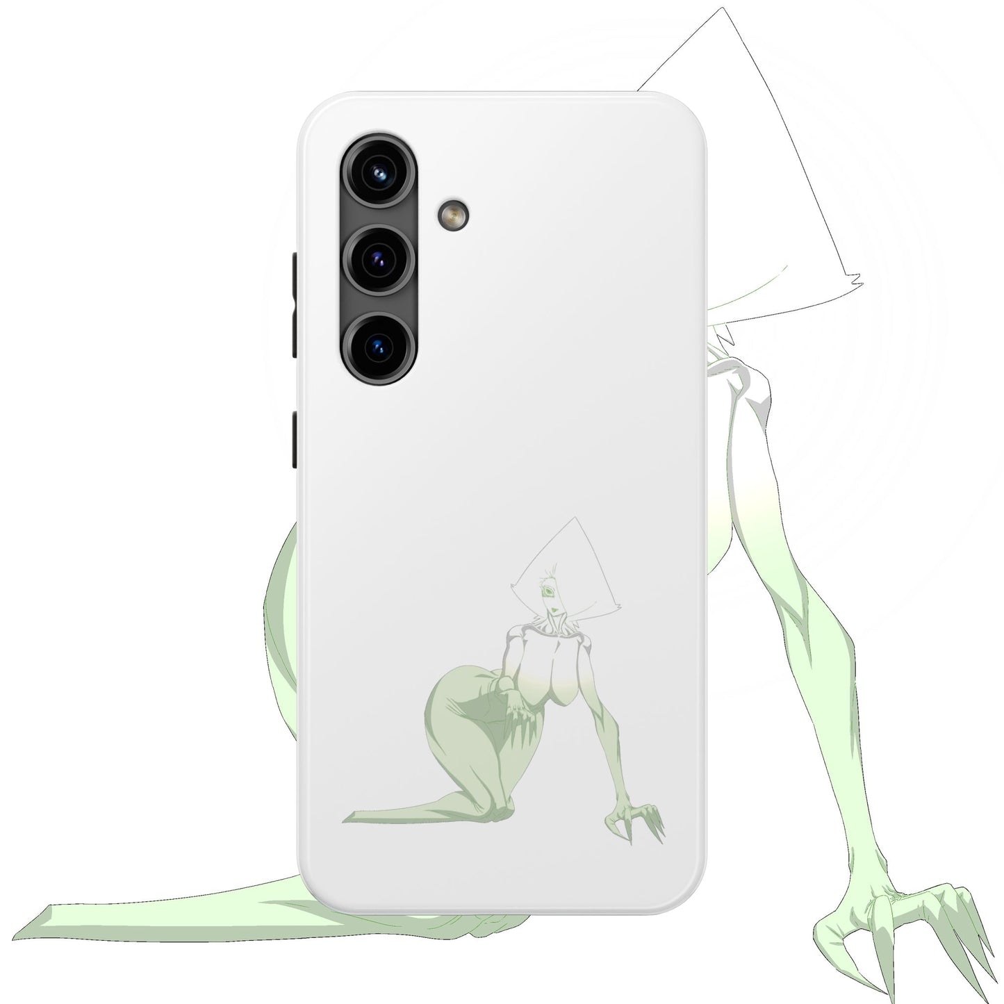 Tough Thicc Alien Girl Phone Cases
