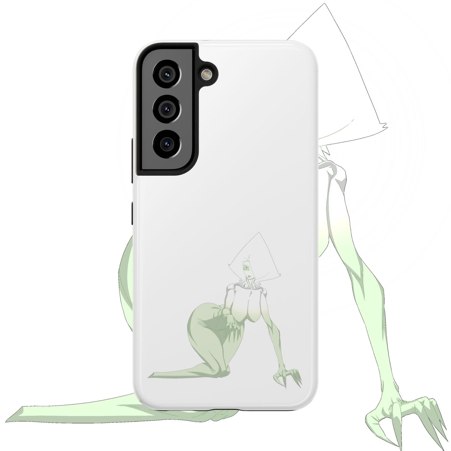 Tough Thicc Alien Girl Phone Cases