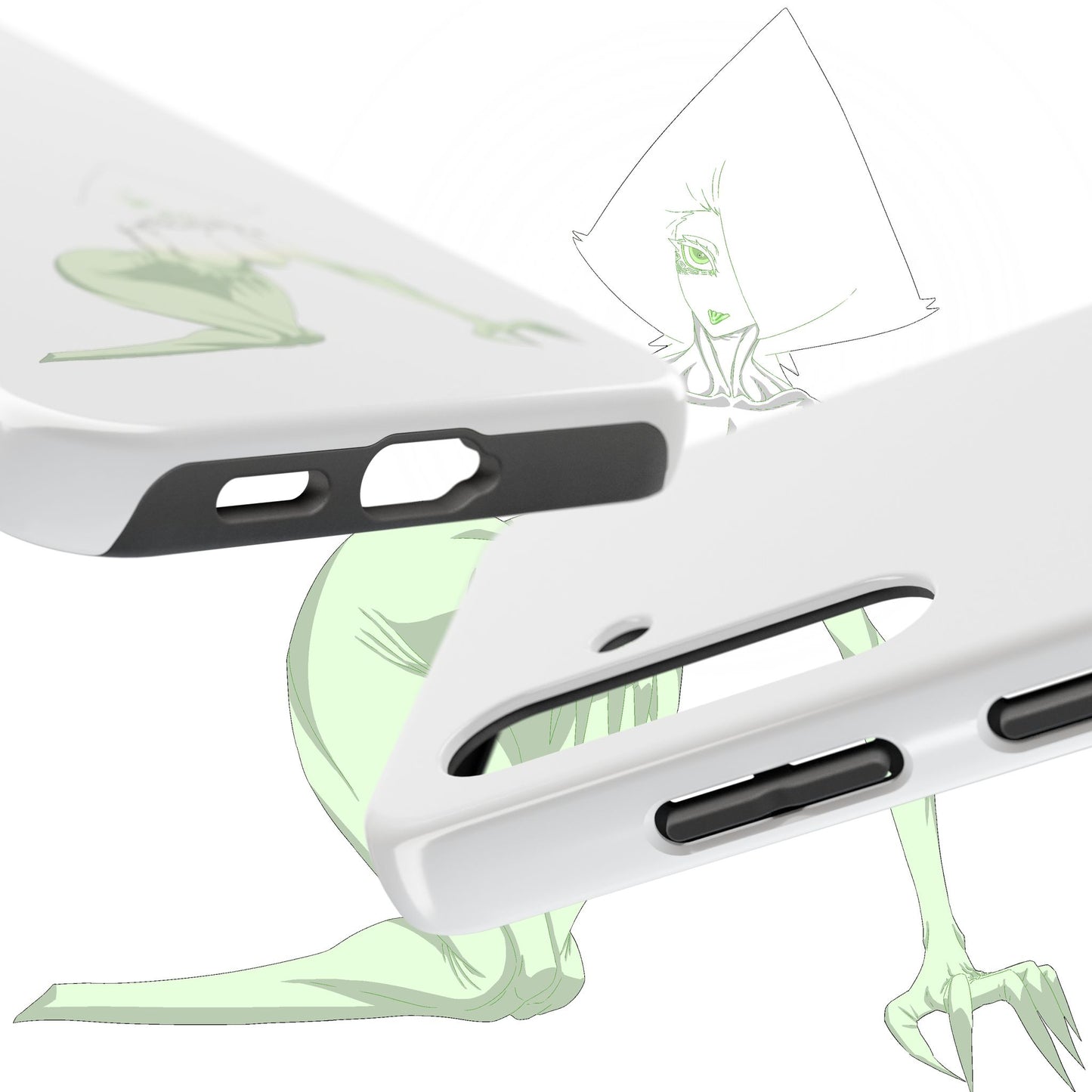 Tough Thicc Alien Girl Phone Cases