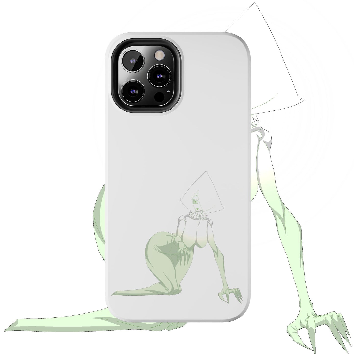 Tough Thicc Alien Girl Phone Cases