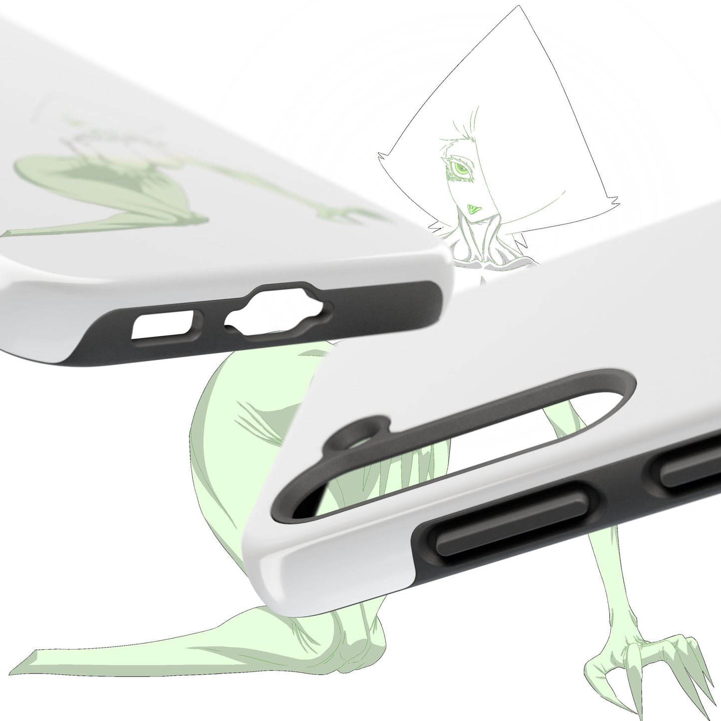 Tough Thicc Alien Girl Phone Cases