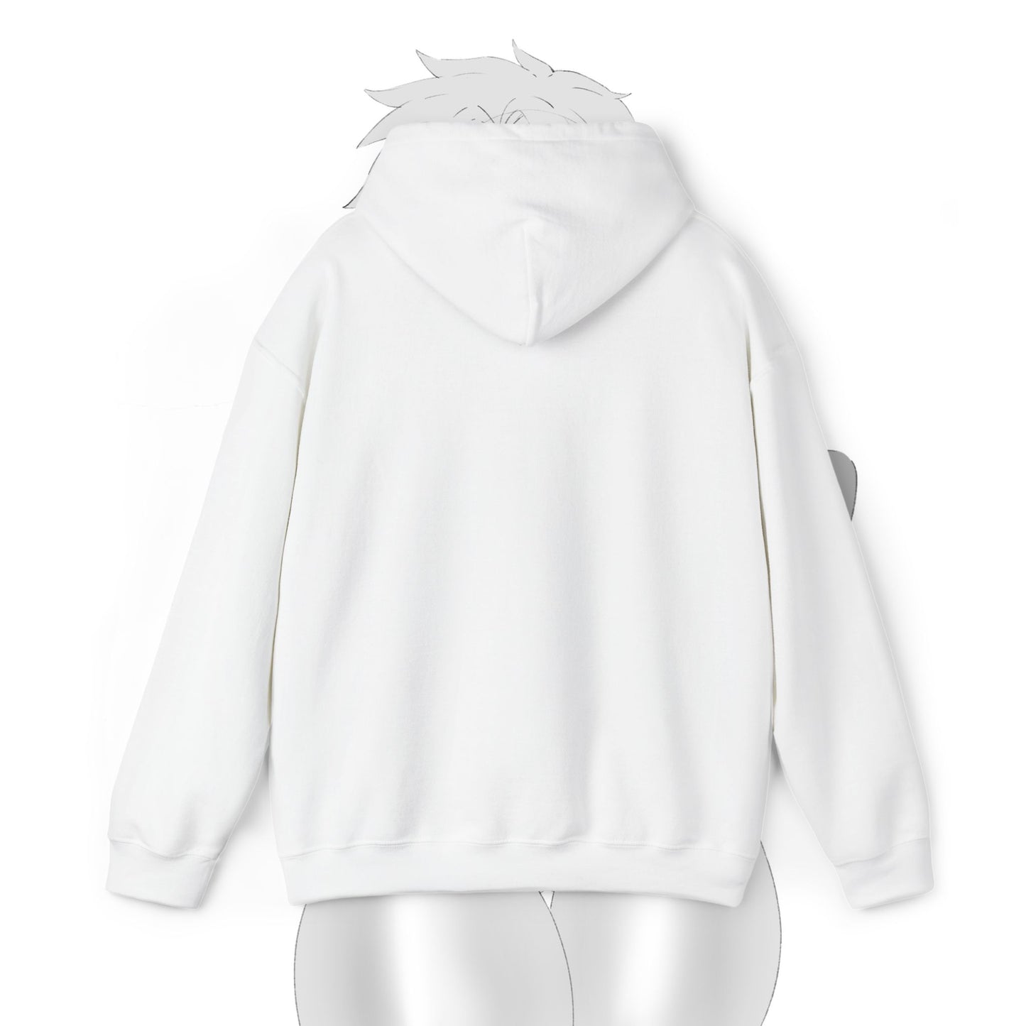 Unisex Heavy Blend™ Thicc Anime Girl Hooded