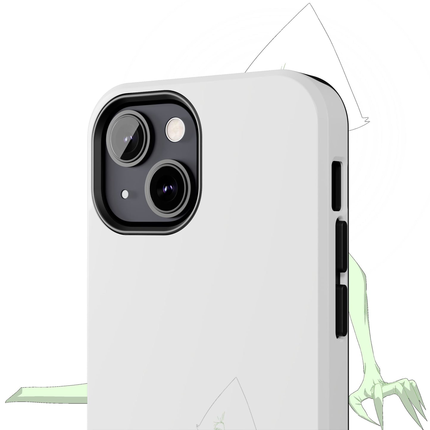 Tough Thicc Alien Girl Phone Cases