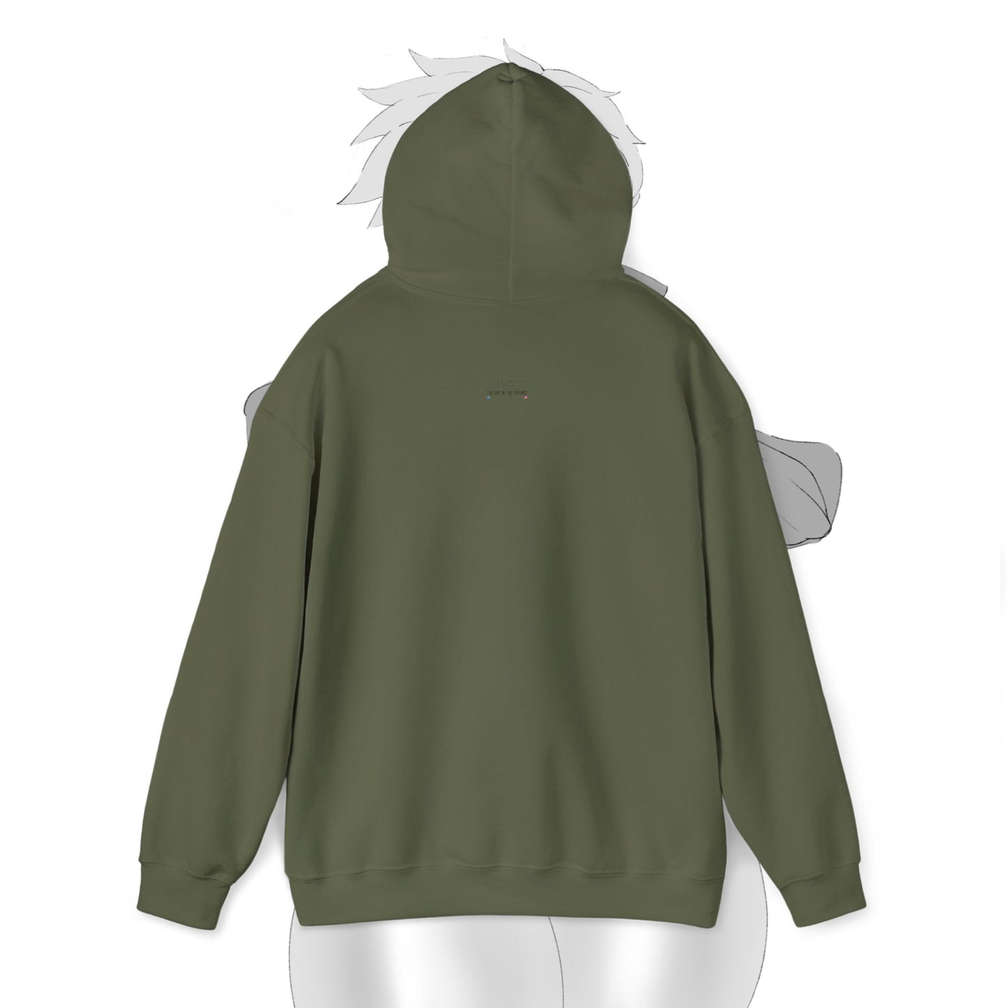 Unisex Heavy Blend™ Thicc Anime Girl Hooded