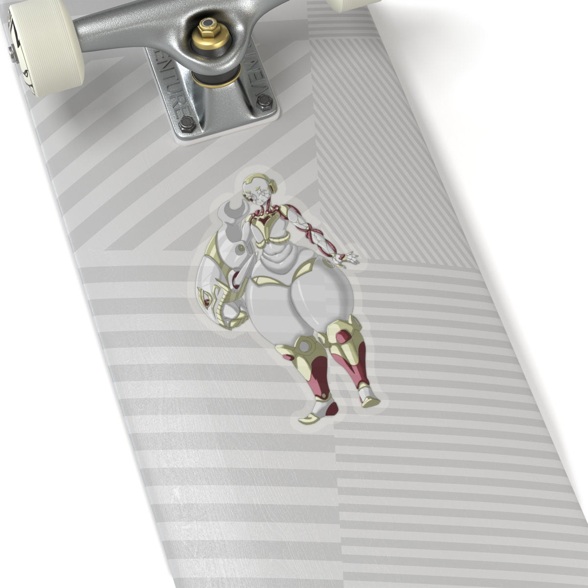 Kiss-Cut Thicc Robot Girl Carmine Stickers