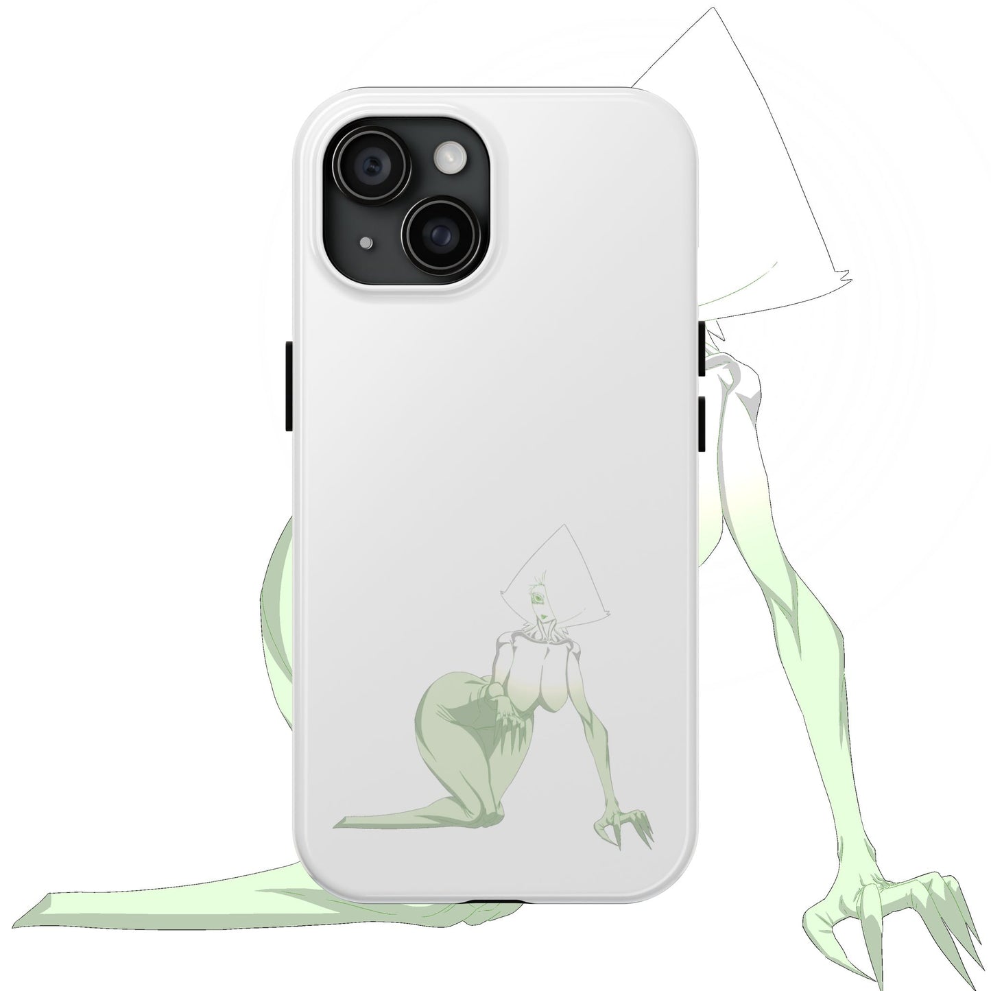 Tough Thicc Alien Girl Phone Cases