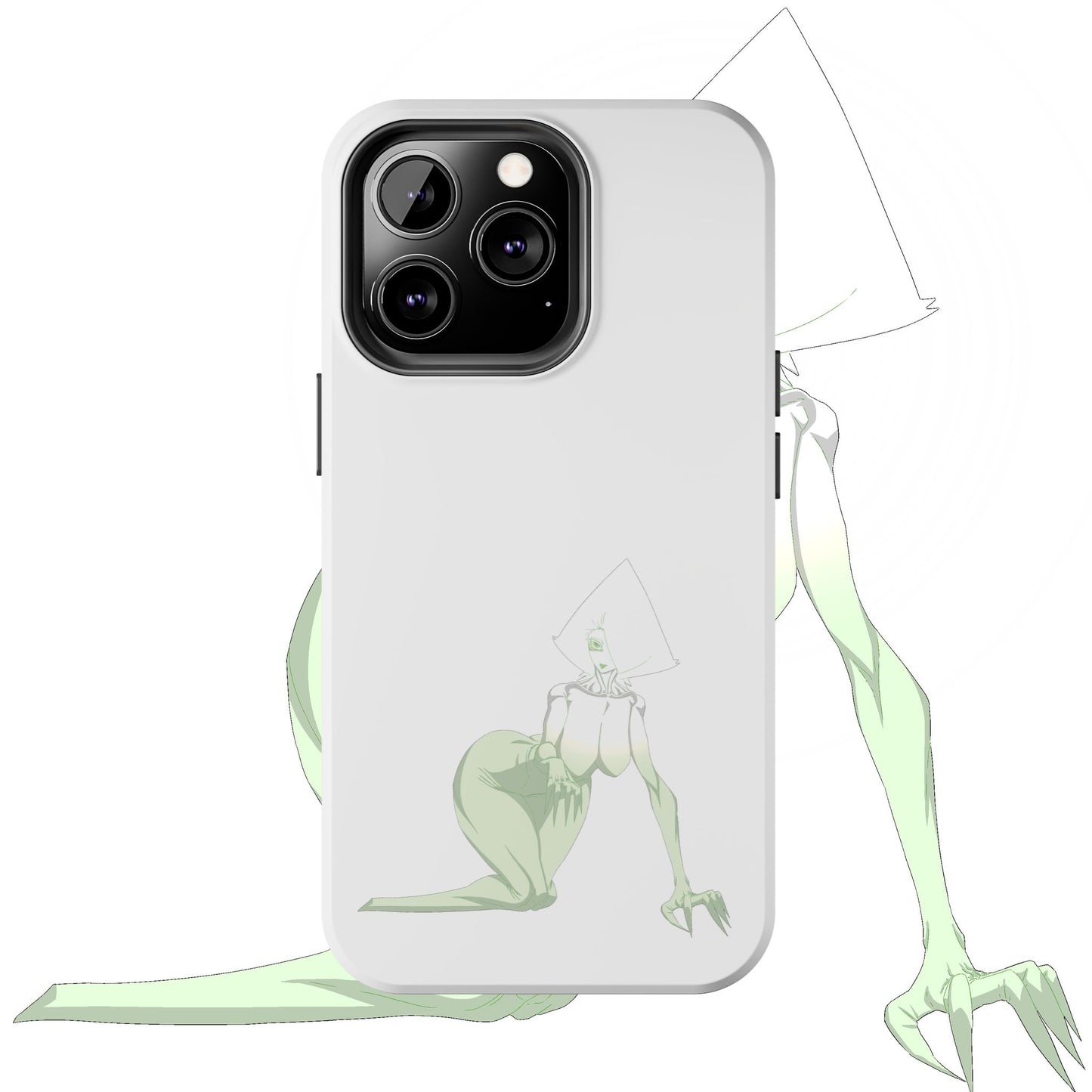 Tough Thicc Alien Girl Phone Cases