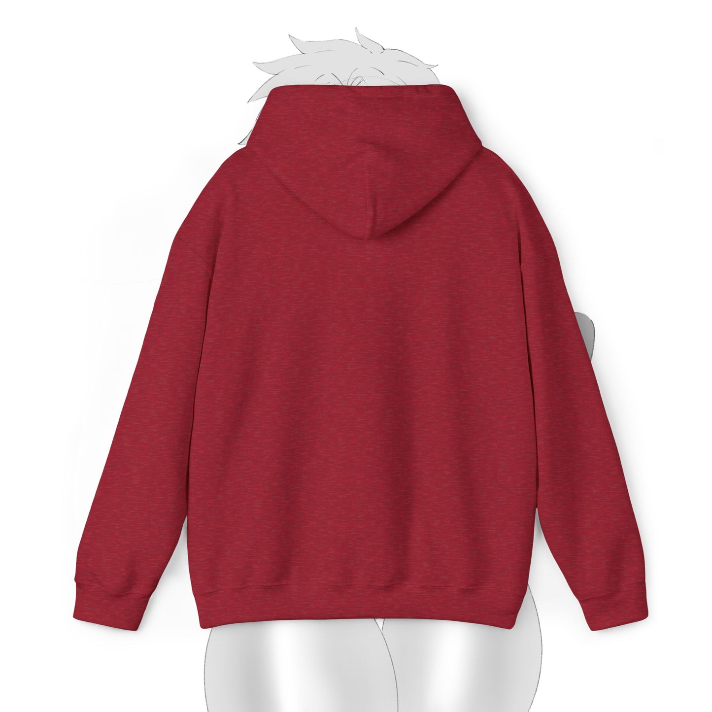 Unisex Heavy Blend™ Thicc Anime Girl Hooded
