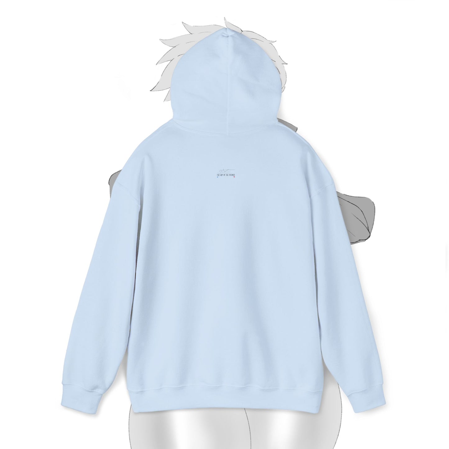 Unisex Heavy Blend™ Thicc Anime Girl Hooded