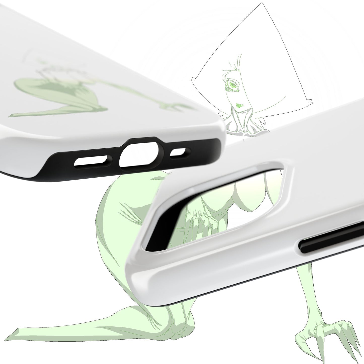 Tough Thicc Alien Girl Phone Cases
