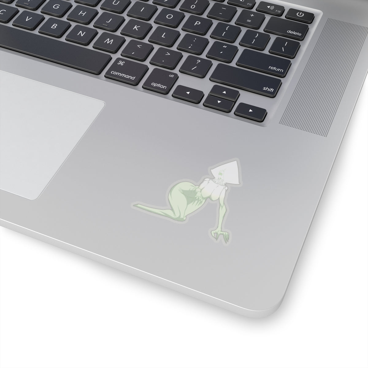 Kiss-Cut Thicc Alien Girl Stickers