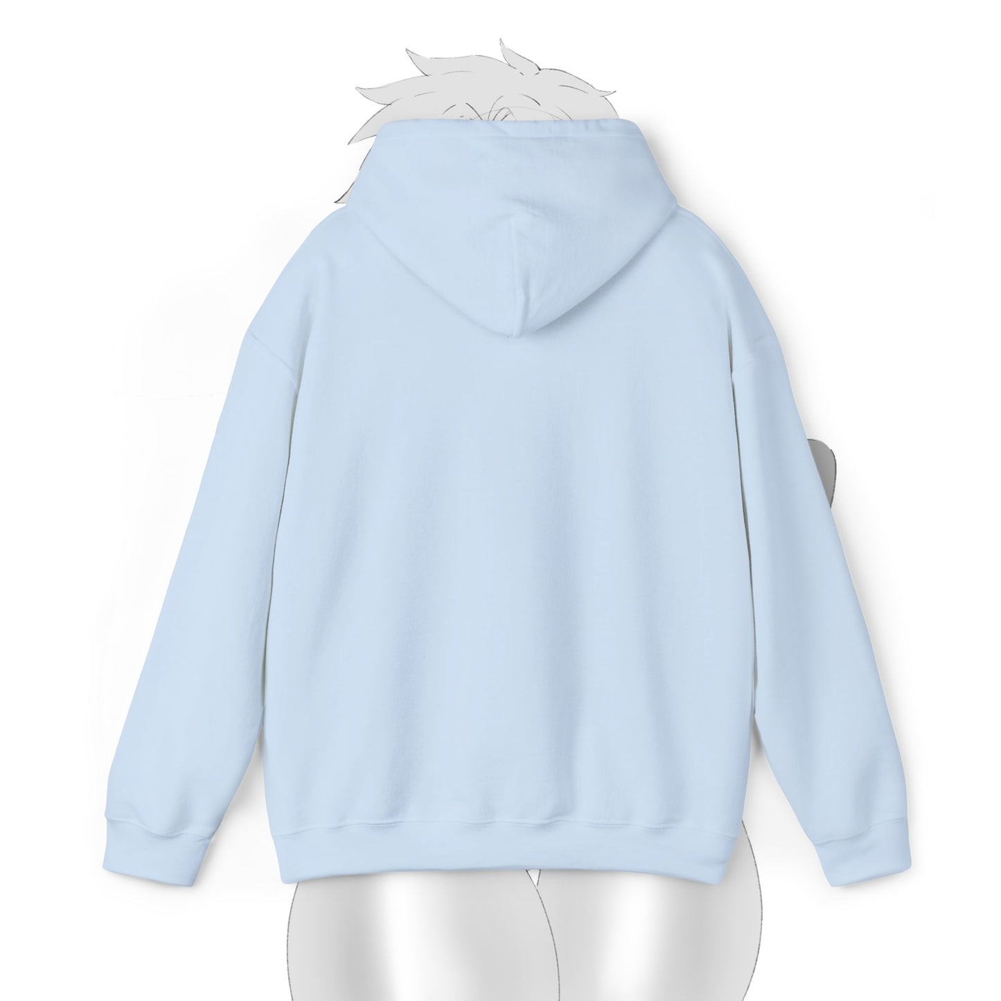 Unisex Heavy Blend™ Thicc Anime Girl Hooded