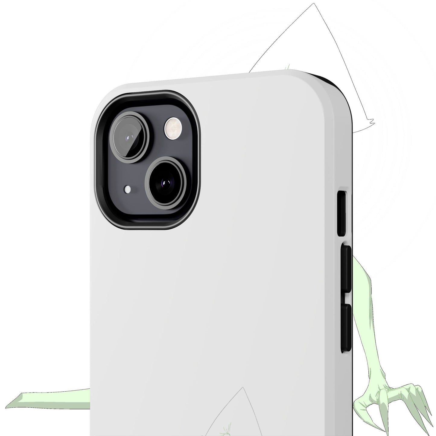 Tough Thicc Alien Girl Phone Cases