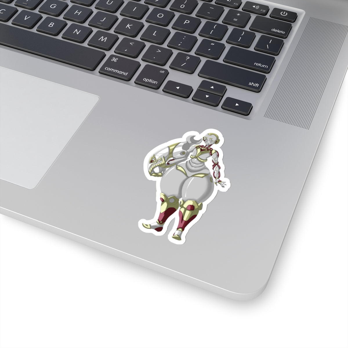 Kiss-Cut Thicc Robot Girl Carmine Stickers
