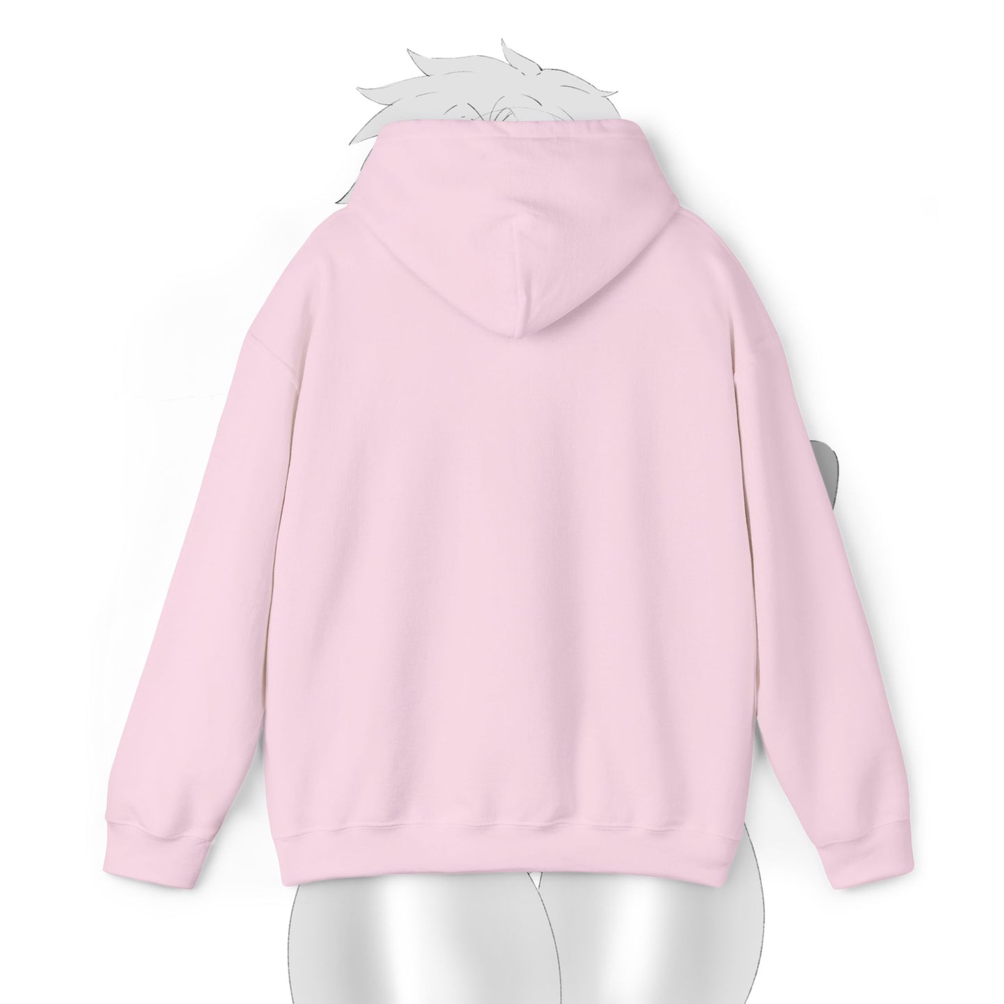 Unisex Heavy Blend™ Thicc Anime Girl Hooded