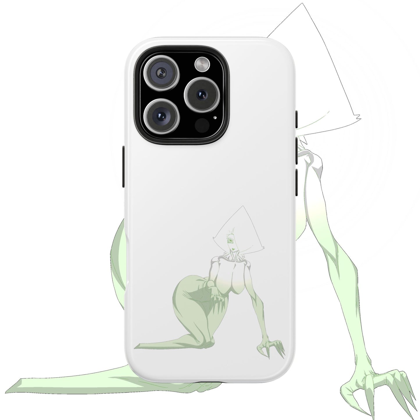 Tough Thicc Alien Girl Phone Cases