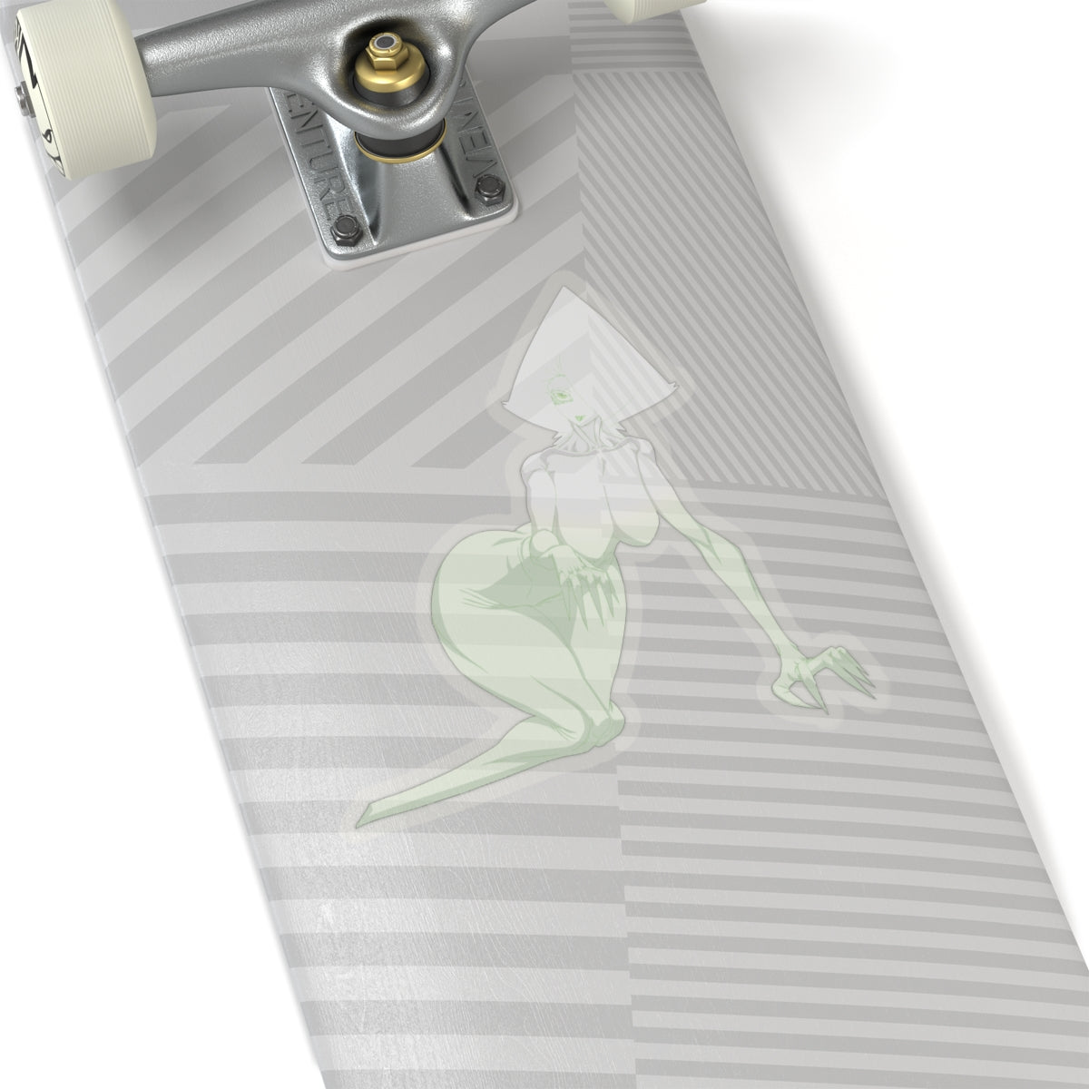 Kiss-Cut Thicc Alien Girl Stickers