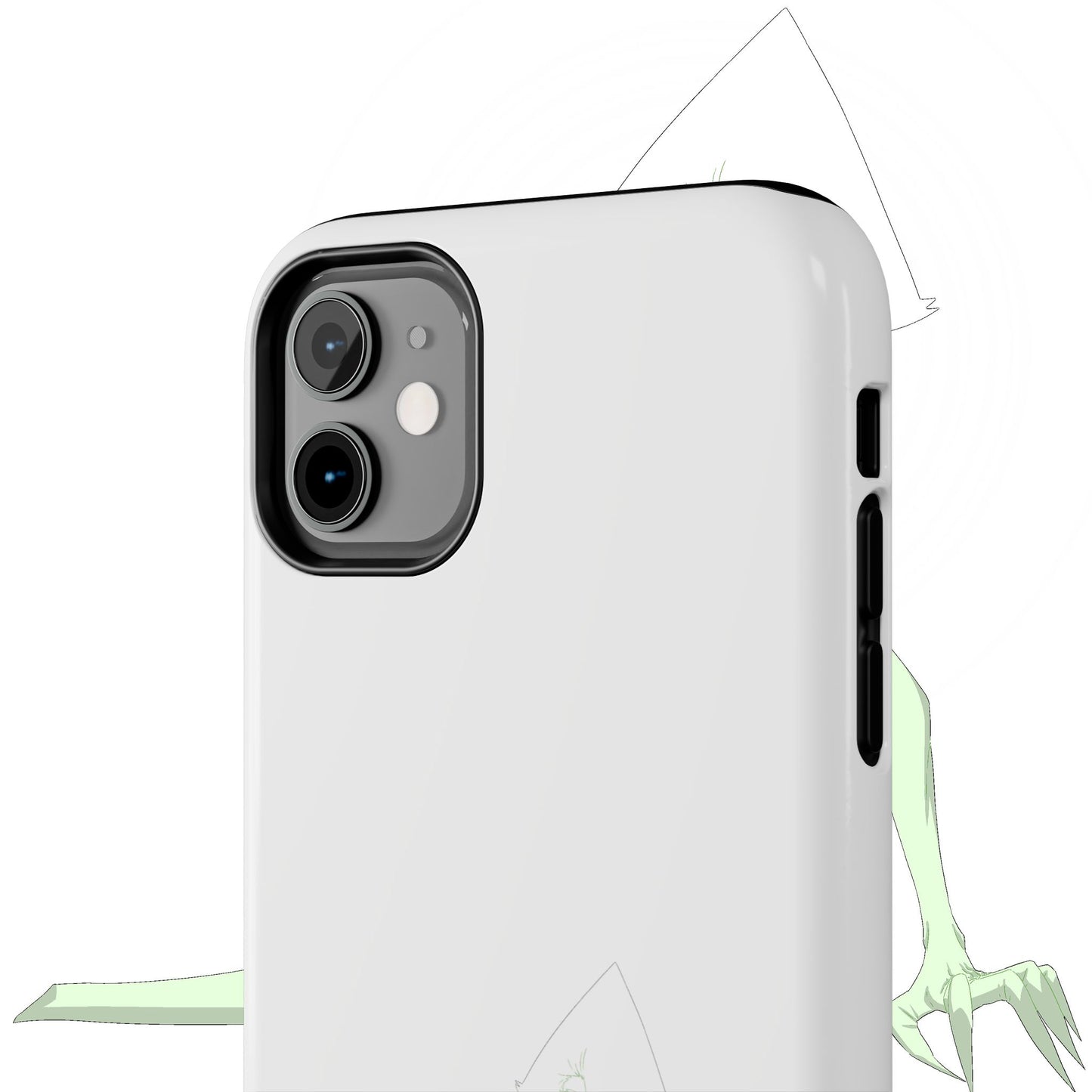 Tough Thicc Alien Girl Phone Cases