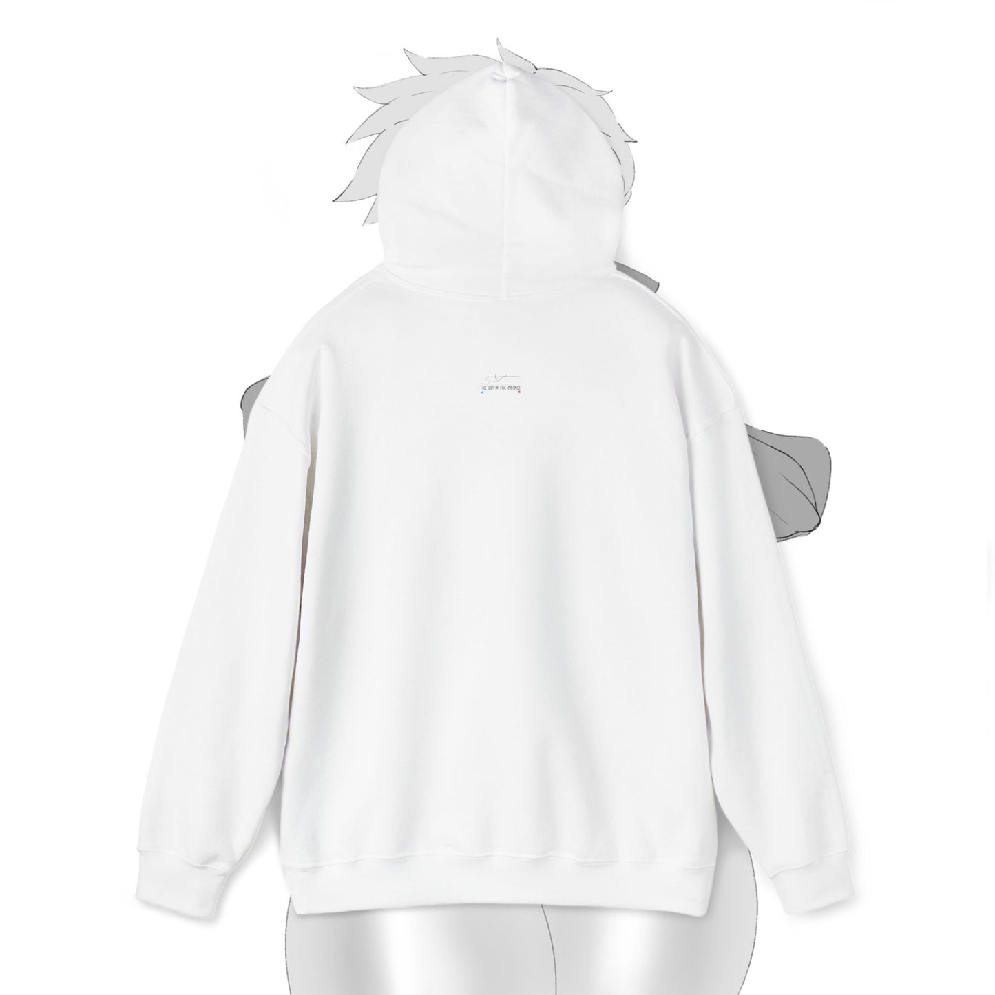 Unisex Heavy Blend™ Thicc Anime Girl Hooded