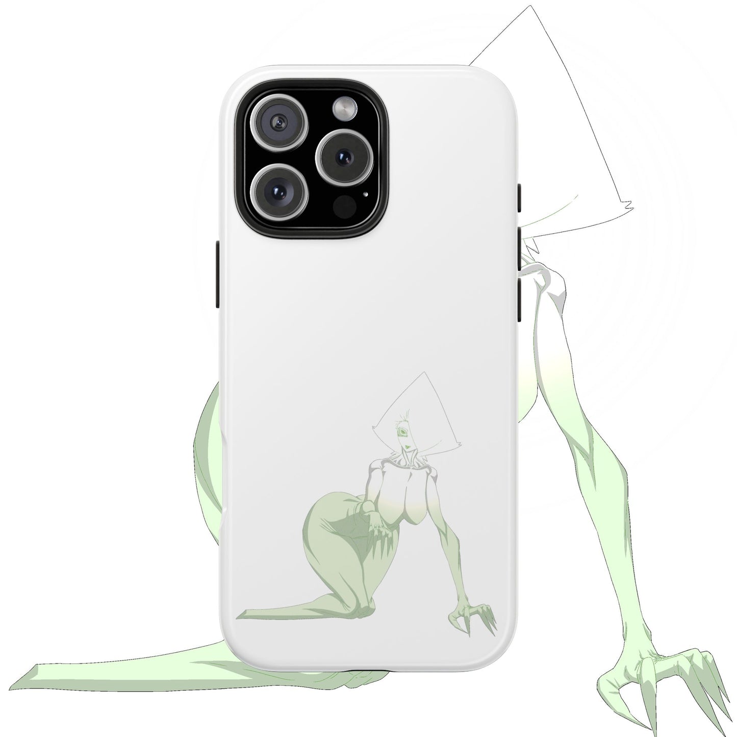 Tough Thicc Alien Girl Phone Cases