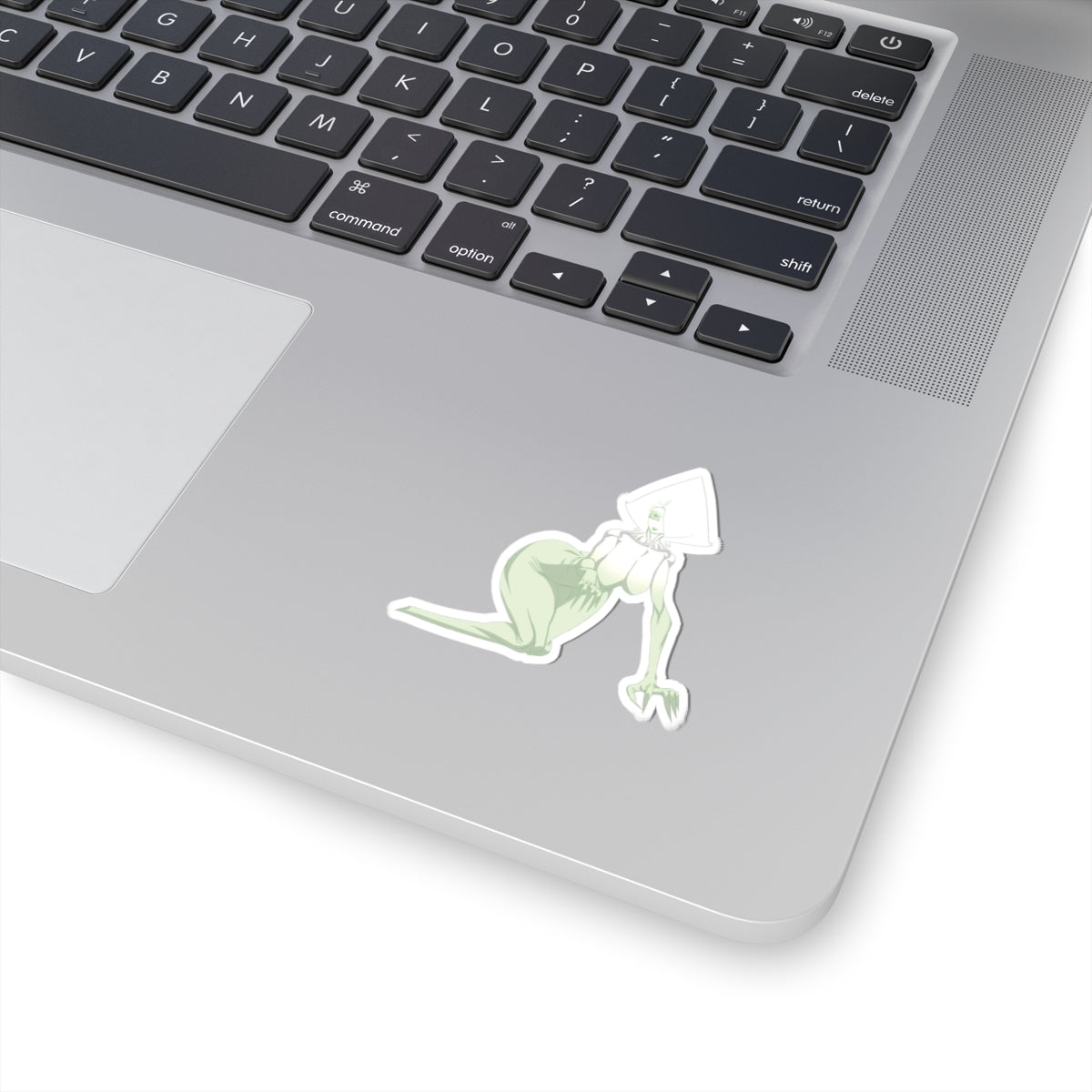 Kiss-Cut Thicc Alien Girl Stickers