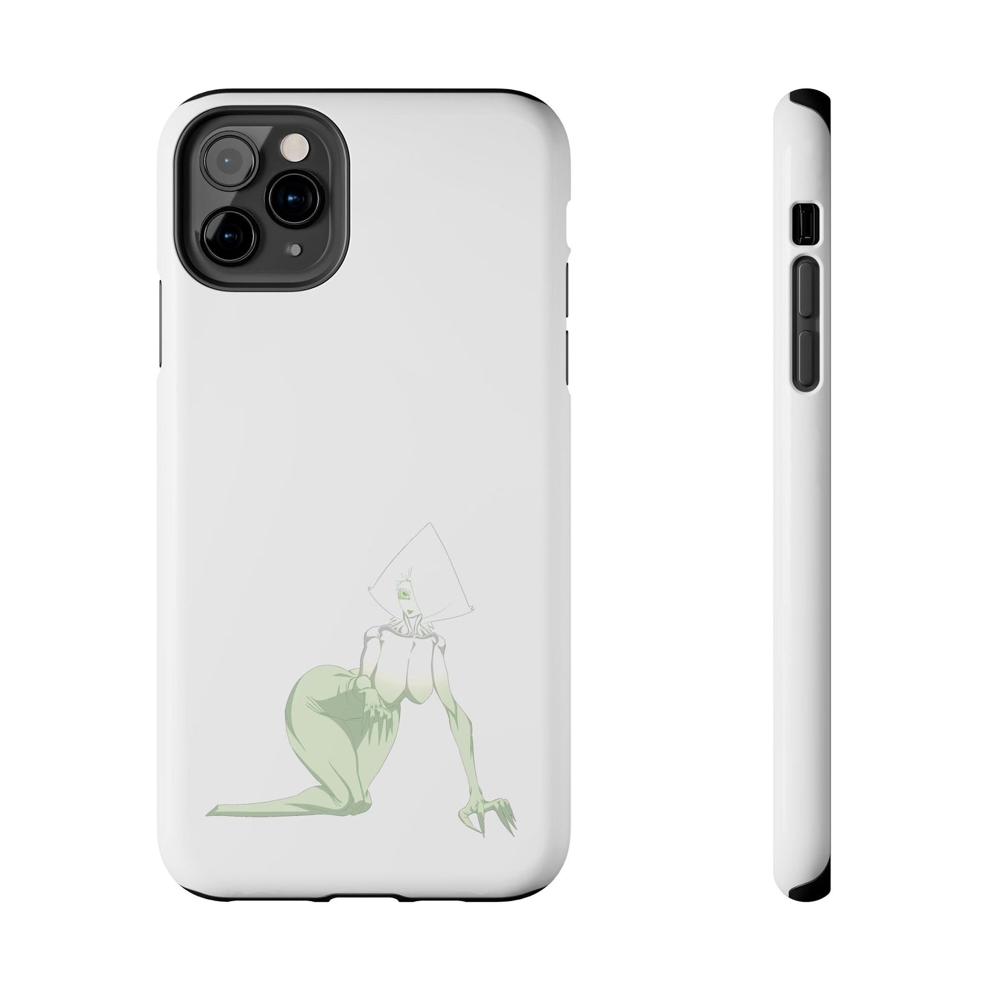 Tough Thicc Alien Girl Phone Cases