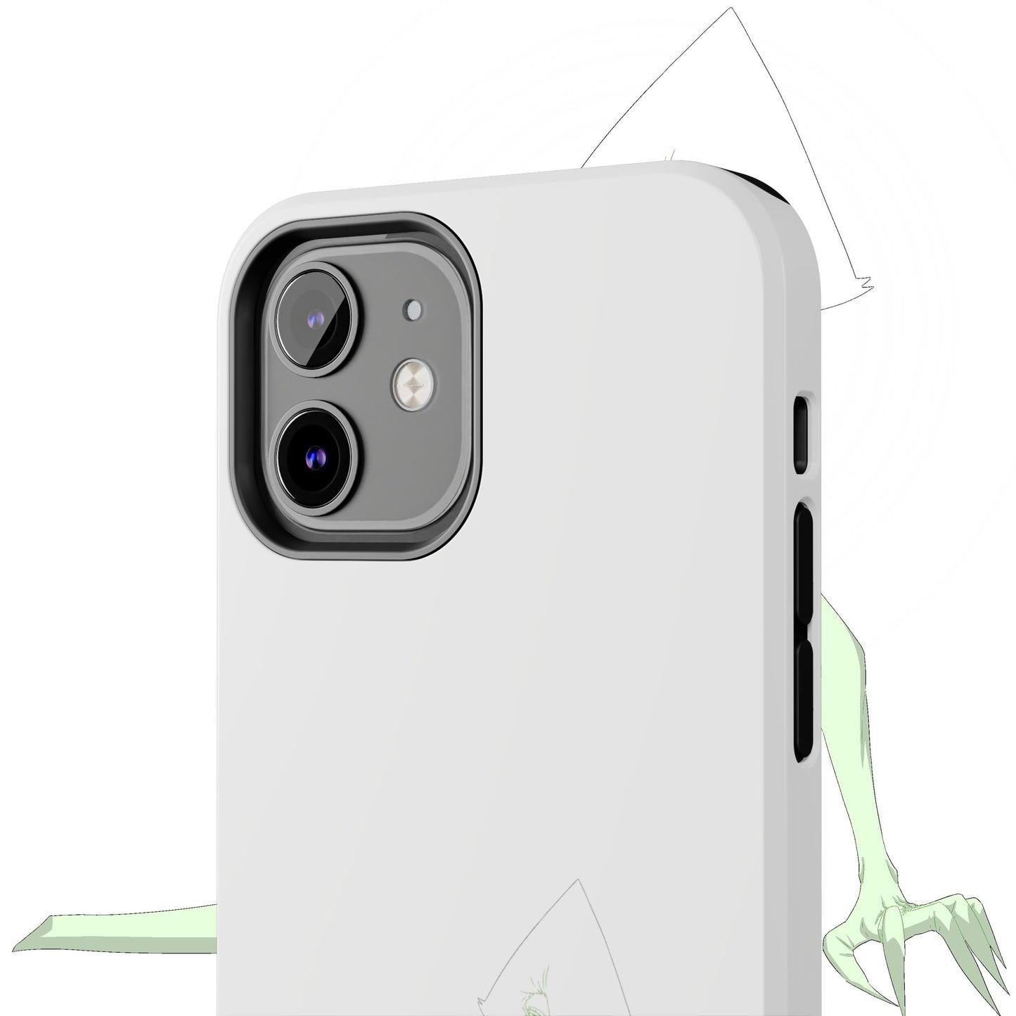 Tough Thicc Alien Girl Phone Cases