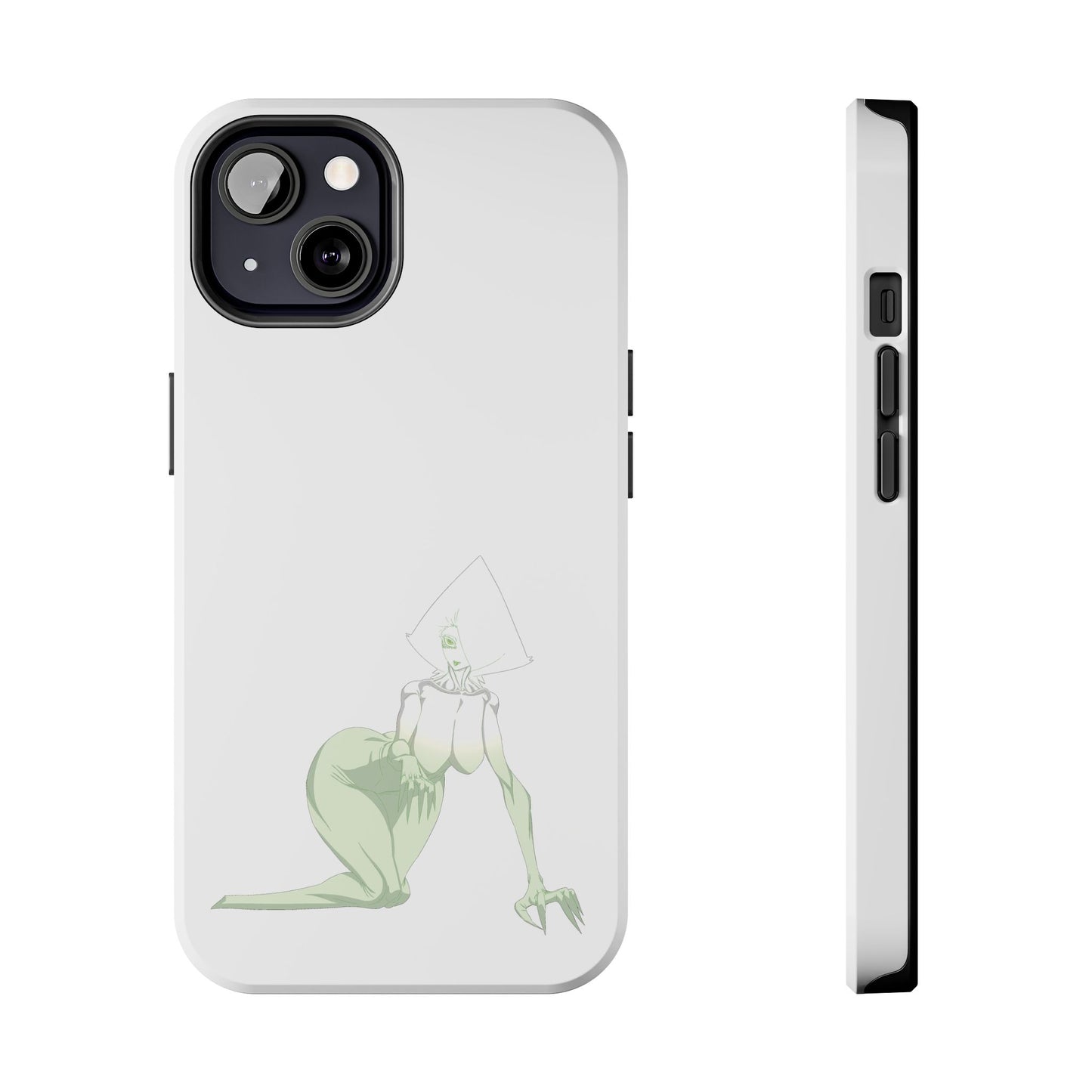 Tough Thicc Alien Girl Phone Cases