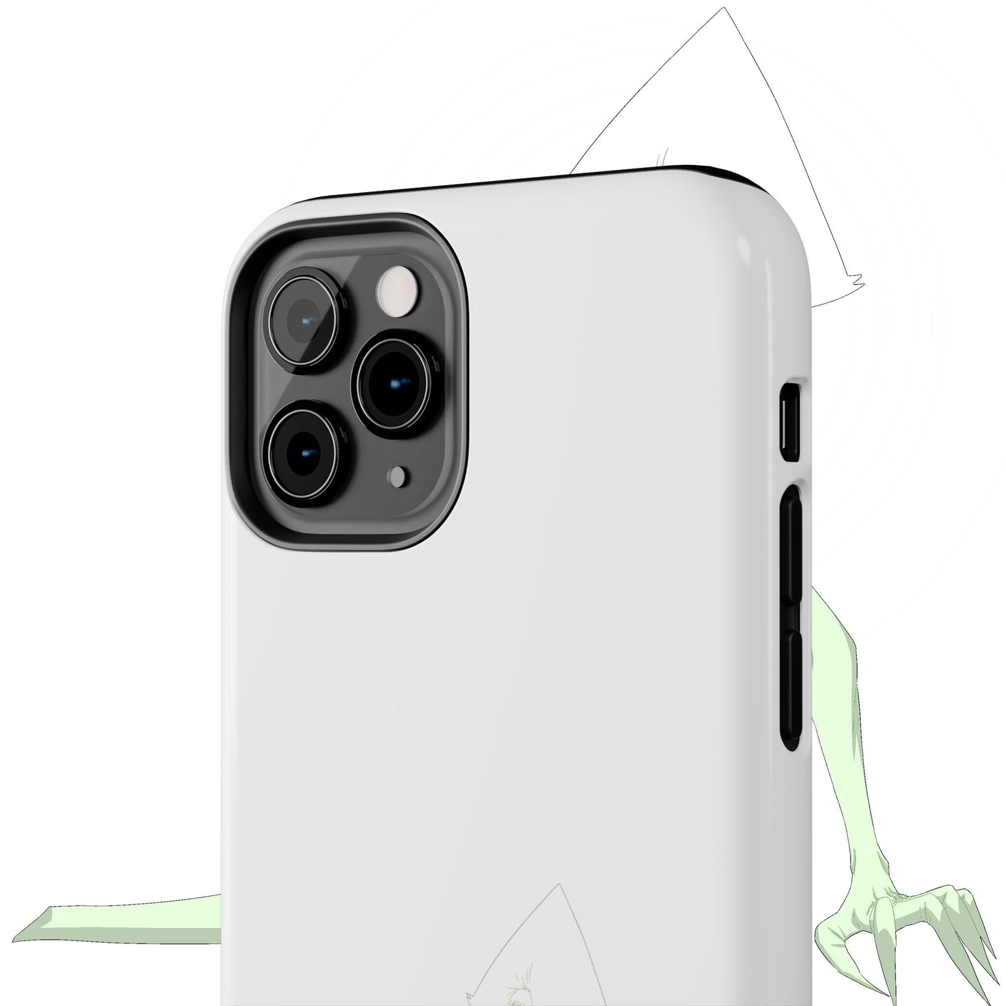 Tough Thicc Alien Girl Phone Cases