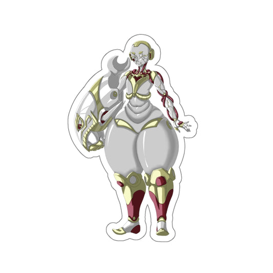 Kiss-Cut Thicc Robot Girl Carmine Stickers