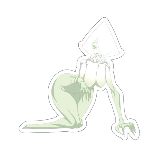 Kiss-Cut Thicc Alien Girl Stickers