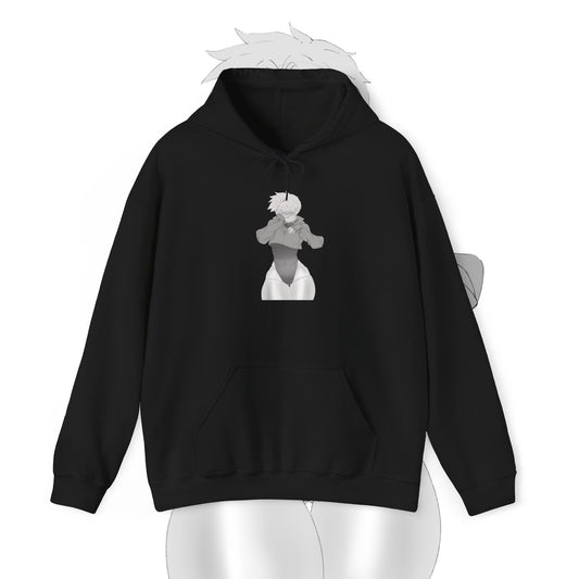 Unisex Heavy Blend™ Thicc Anime Girl Hooded