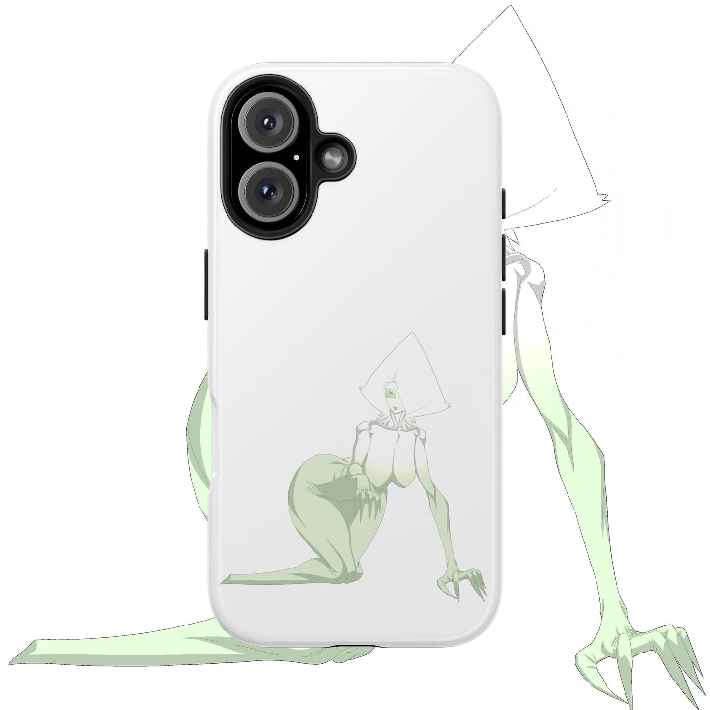 Tough Thicc Alien Girl Phone Cases