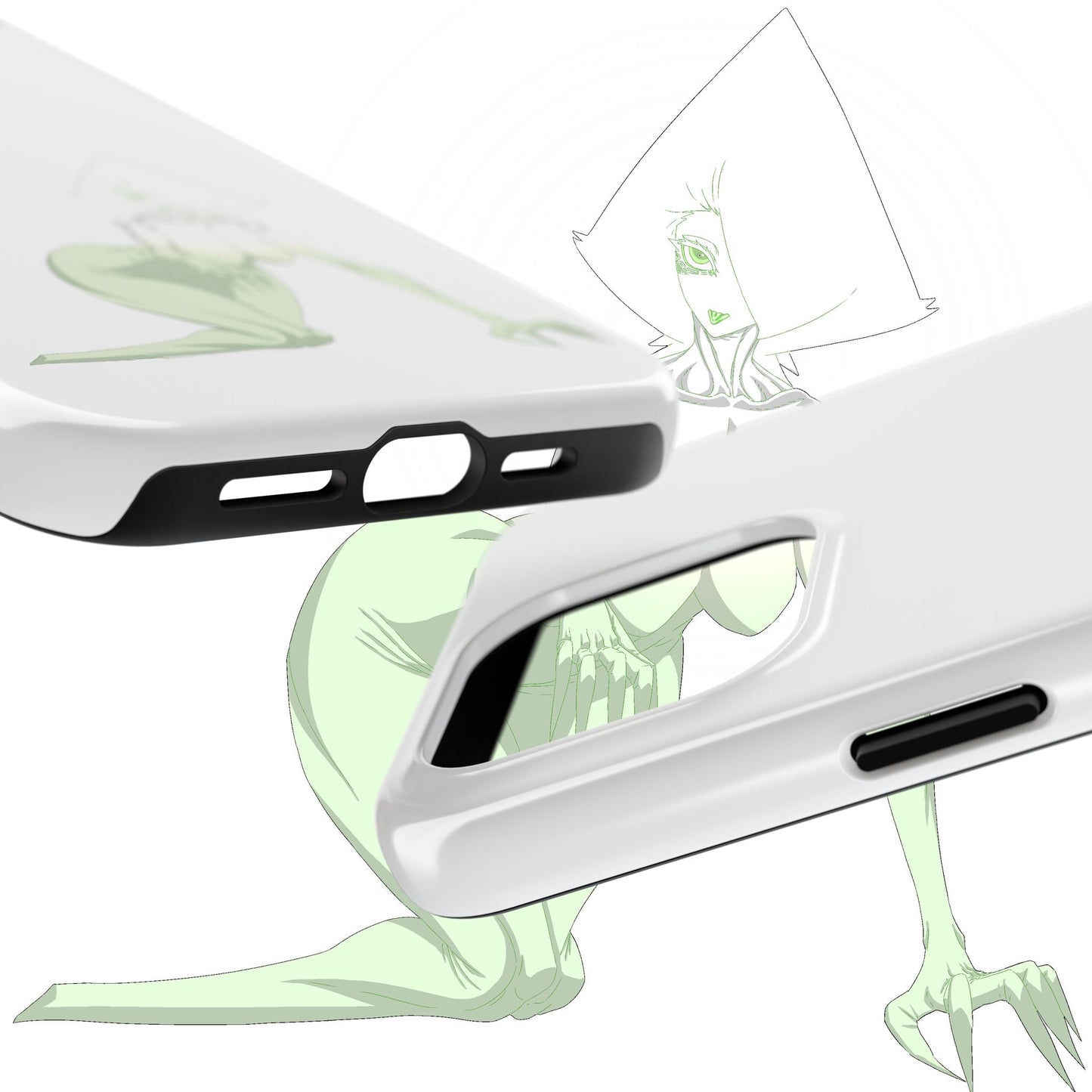 Tough Thicc Alien Girl Phone Cases